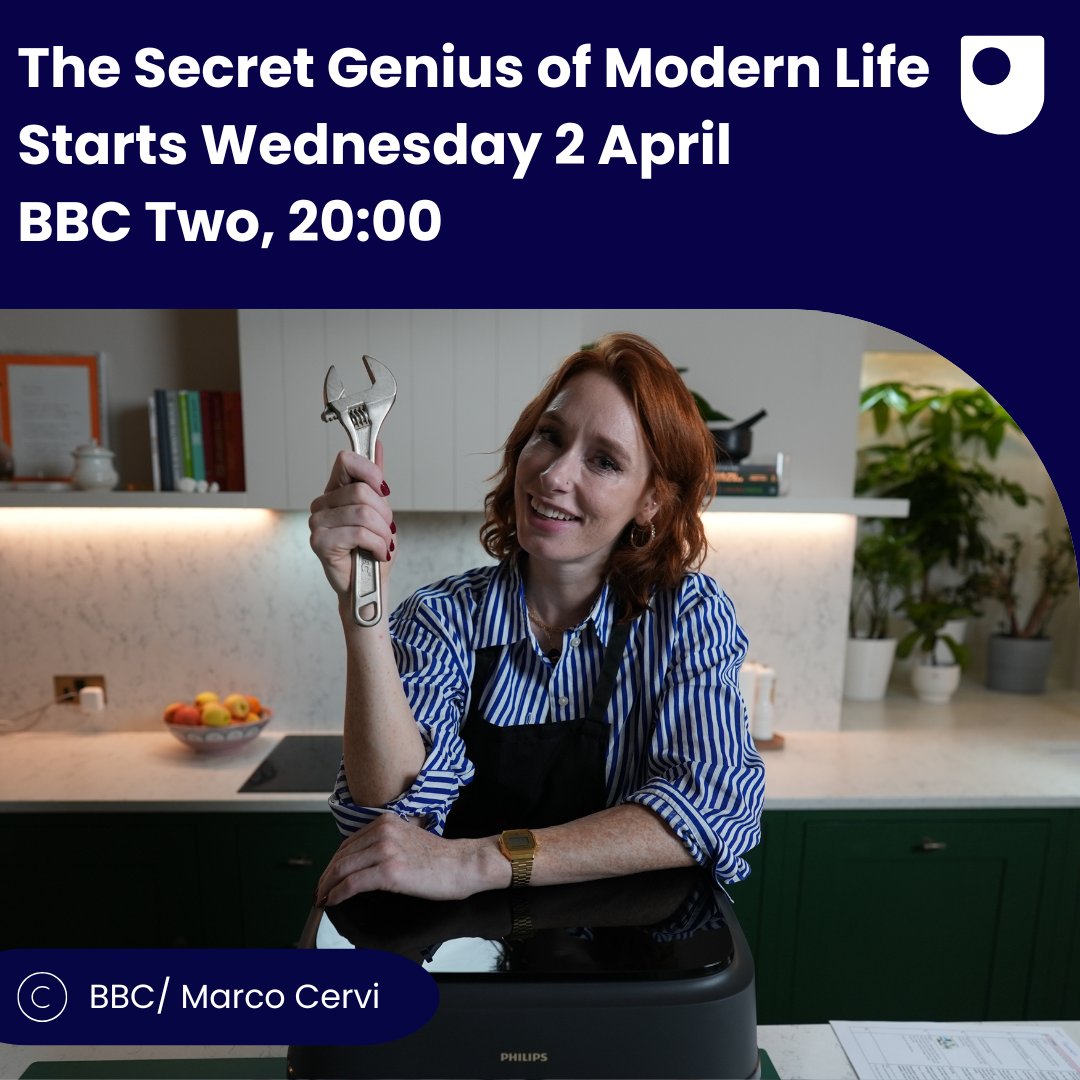 Faculty of STEM, The Open University (@ou_stem) on Twitter photo The Secret Genius of Modern Life is back!
<a href="/FryRsquared/">Hannah Fry</a> takes a look at the air fryer – a device that is taking over kitchens, cooking up everything from bread rolls to baked Alaska and almost making ovens obsolete.
Tune in tonight, BBC Two at 20:00!
ow.ly/R9Oe50VsjfY The Secret Genius of Modern Life is back!
<a href="/FryRsquared/">Hannah Fry</a> takes a look at the air fryer – a device that is taking over kitchens, cooking up everything from bread rolls to baked Alaska and almost making ovens obsolete.
Tune in tonight, BBC Two at 20:00!
ow.ly/R9Oe50VsjfY