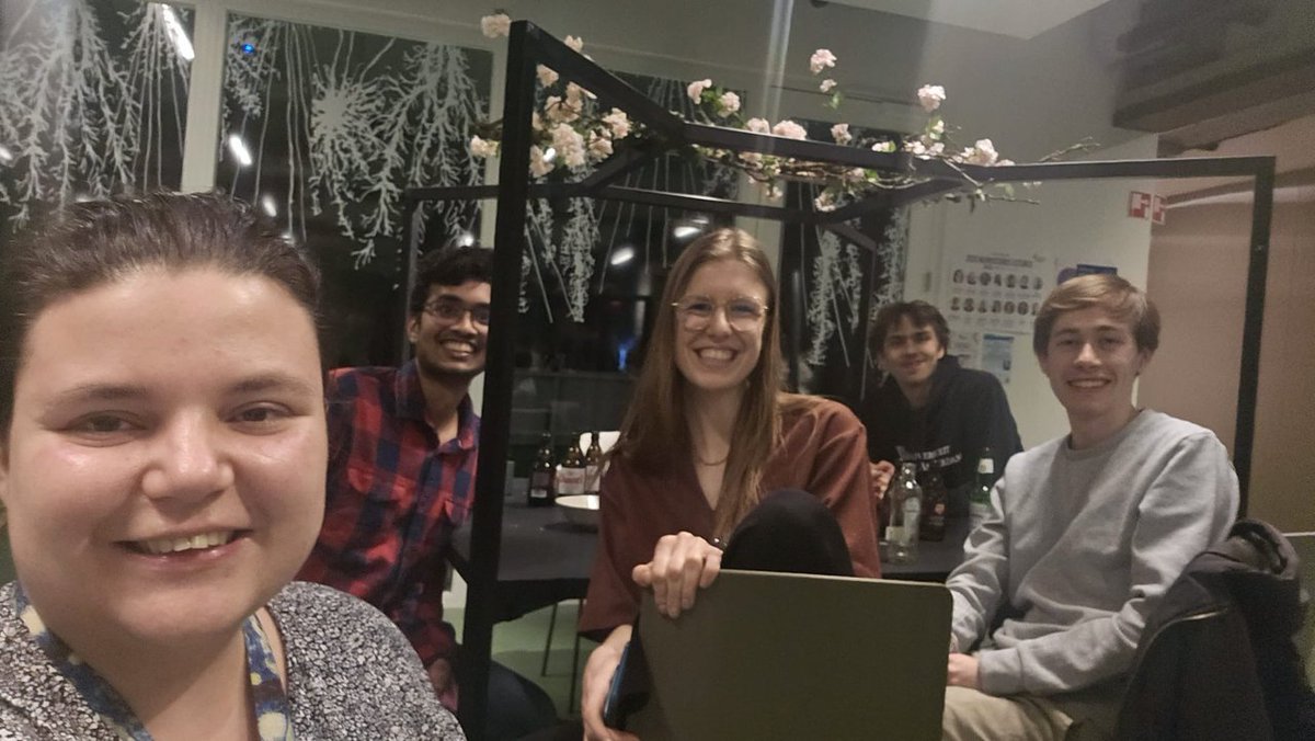 __NERF's tweet image. 🎶 Throwback to Quiz Night two weeks ago! Our NERF delegation may not have made it to the podium, but team spirit (and Disney knowledge!) was strong 💪
Big thanks to the PhD Association for organizing such a fun night. We're already looking forward to the next edition!