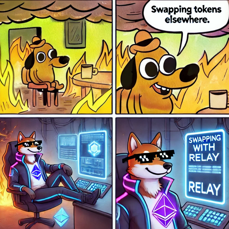 Bgokul_15's tweet photo. "Swapping tokens elsewhere: Relay: Effortless, fast, and smooth. Why make it hard when you can make it easy? "
@RelayProtocol
@inkonchain #week6Reservoir: Relay - Bridge 1.0.1 https://t.co/u0Zph5ilAh