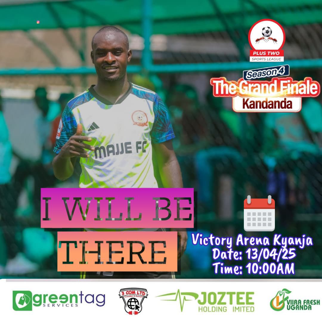 Get ready for an unforgettable experience at the Grand Finale happening at Victory Arena Kyanja! You won't want to miss this spectacular event!@TheTermites2003
