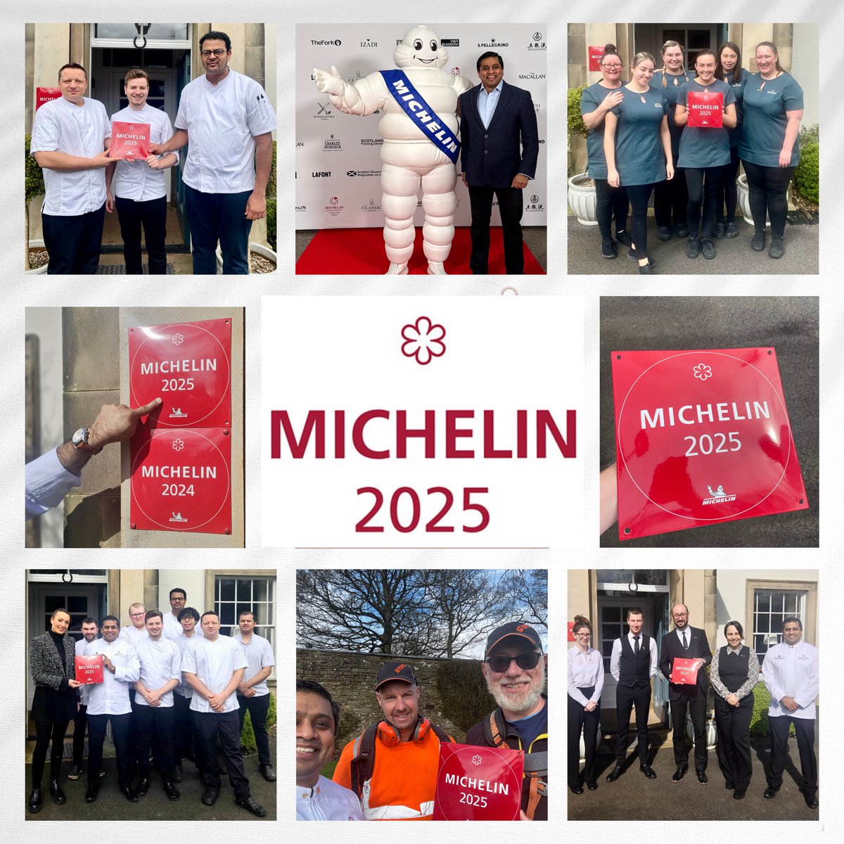 Our <a href="/MichelinGuideUK/">The MICHELIN Guide</a> 2025 plaque has arrived! A heartfelt thank you to <a href="/Caterite_Food/">Caterite Food & Wineservice Ltd</a> for delivering it—we can’t wait to proudly display this symbol of excellence on our walls. The entire #TeamFarlamHall is filled with joy and gratitude for the Michelin Guide’s recognition.