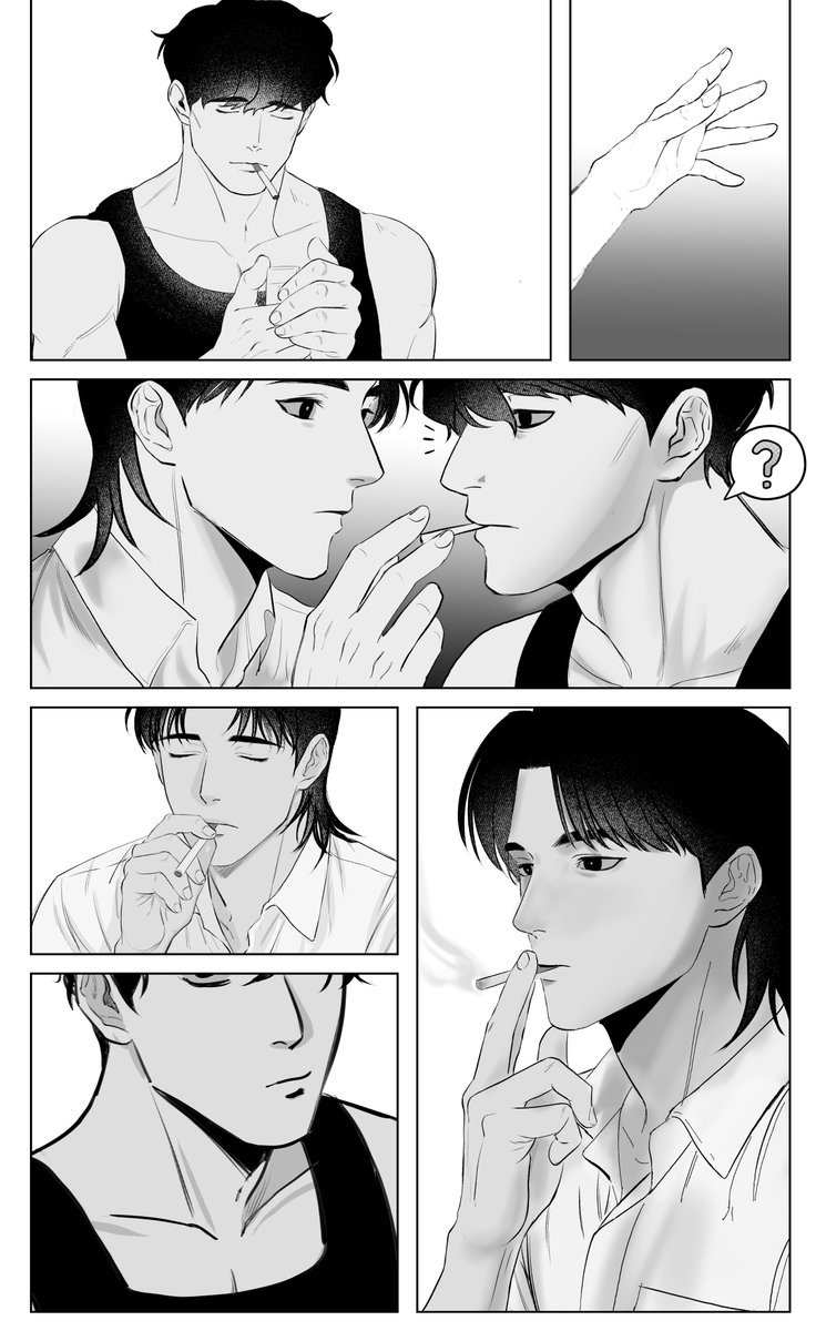 gimmuhwagwa's tweet photo. 동근혁 담배 뺏어피는 이현걸. https://t.co/8h8too5gFx