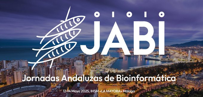 GranadaSalud (@granadaessalud) on Twitter photo Ya está aquí la III edición de las Jornadas Andaluzas de #Bioinformática #JABI2025 📌
📆 Nos vemos del 12 al 14 de mayo de 2025, en el IHSM «La Mayorga» <a href="/IHSM_CSIC_UMA/">IHSM La Mayora</a>, en Málaga
Tienes toda la información en jabi2025.uma.es
<a href="/jabi_conference/">Jornadas Andaluzas de Bioinformática #JABI2025</a> Ya está aquí la III edición de las Jornadas Andaluzas de #Bioinformática #JABI2025 📌
📆 Nos vemos del 12 al 14 de mayo de 2025, en el IHSM «La Mayorga» <a href="/IHSM_CSIC_UMA/">IHSM La Mayora</a>, en Málaga
Tienes toda la información en jabi2025.uma.es
<a href="/jabi_conference/">Jornadas Andaluzas de Bioinformática #JABI2025</a>