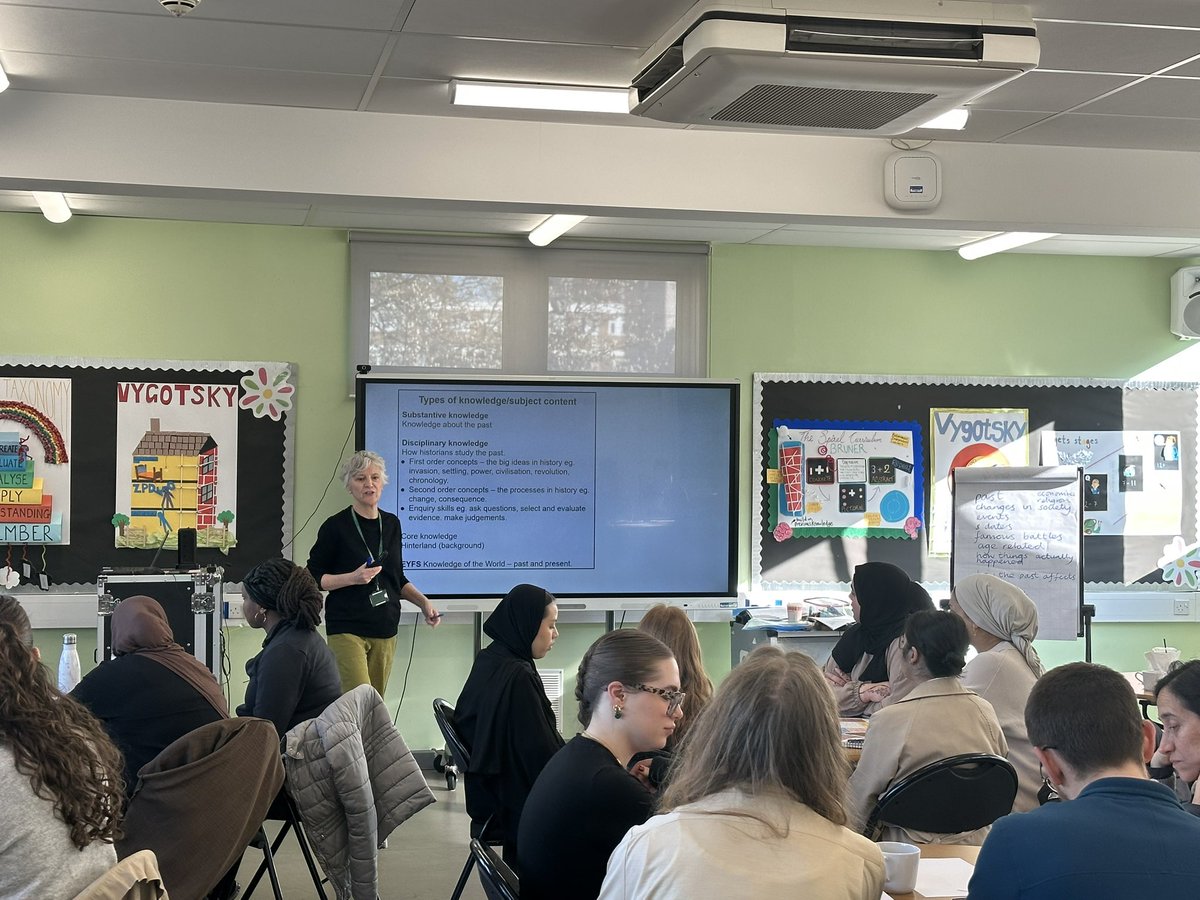 LETTA (@letta_training) on Twitter photo This morning, our primary trainees are exploring how to teach history with Lesley Reynolds, Columbia Primary. <a href="/deputy_columbia/">Deputy Head</a>
They’re tackling big questions:
Why do we learn history?
Whose history gets told?
How do we develop children’s enquiry skills?
#History #LETTA #ITT This morning, our primary trainees are exploring how to teach history with Lesley Reynolds, Columbia Primary. <a href="/deputy_columbia/">Deputy Head</a>
They’re tackling big questions:
Why do we learn history?
Whose history gets told?
How do we develop children’s enquiry skills?
#History #LETTA #ITT
