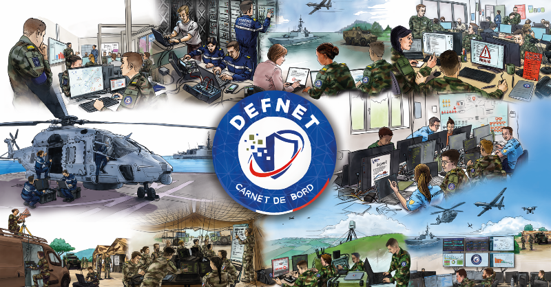 ComcyberFR's tweet photo. #DEFNET25 | Deux semaines intenses de combat cyber : c’est ce à quoi les cybercombattants ont dû faire face pendant cette édition de l’exercice. Retrouvez le récit, jour par jour, des interventions des cybercombattants des armées. ⤵