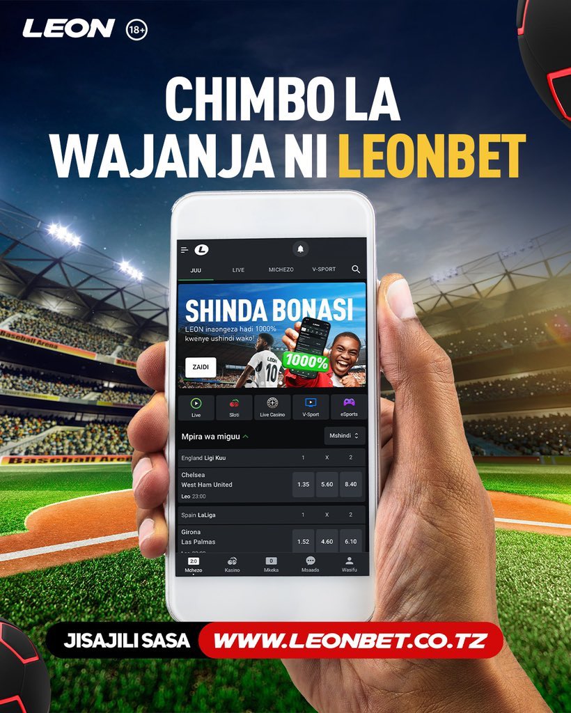 ClaraFundi's tweet image. Siku nyingine tena ya kuokota hela za @LeonBetTZ !!

Fanya hivi; kwa kutumia code yetu ya bit.ly/3CTrnYD utaweza kubashiri na kushida kadri uwezavyo!!

Young Africans win!!!

Usizubae saaasa na wewe pesa ipo 🥳