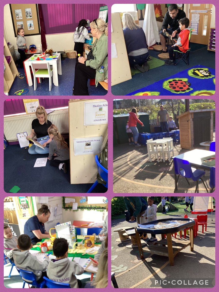 What a wonderful stay and play Reception had this morning  with their grown ups. Thank you for coming and enjoying our Easter learning.