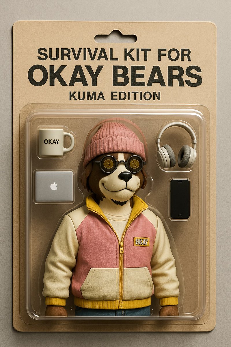The <a href="/okayxyz/">Okay</a>  action figures look amazing! 🐻👌 

The community keeps growing and taking the movement to another level. Who else wants to get theirs? 🚀

#OkayBears #WAGBO <a href="/okaydawgs/">Okay Dawgs</a>