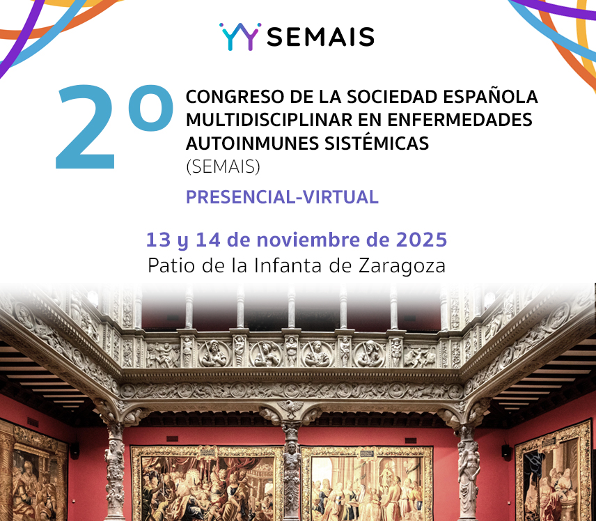 📢 ¡Ya tenemos fecha y sede para el 2º Congreso de la SEMAIS!

📅 13 y 14 de noviembre de 2025
📍 Patio de la Infanta, Zaragoza

Próximamente, más info sobre el programa científico y el envío de comunicaciones en nuestra web. ¡Te esperamos! #SEMAIS2025 🎓✨
