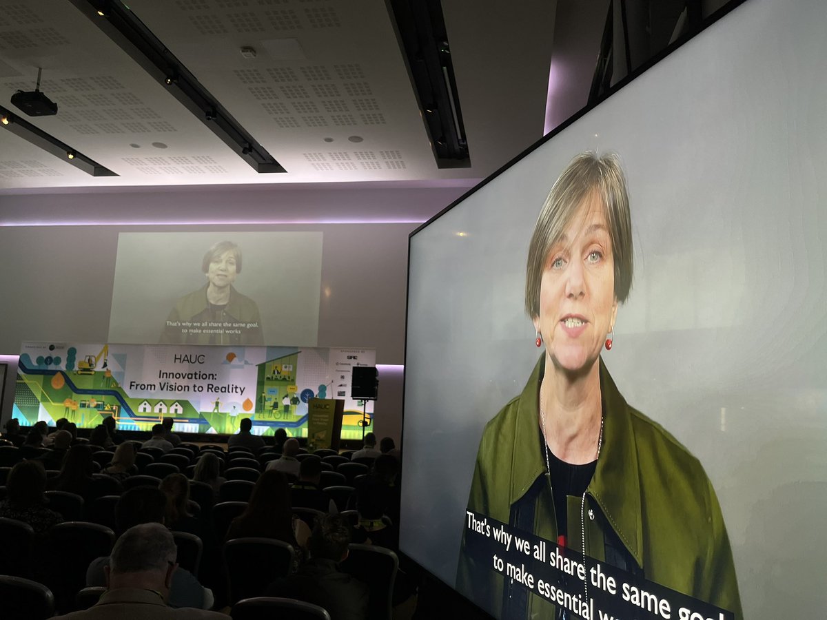 Gayle Gander (@gaylegander) on Twitter photo Nice introduction to the HAUC(UK) Convention from the Minister for Future Of Roads <a href="/LilianGreenwood/">Lilian Greenwood</a> emphasising the need for LAs, utilities & industry to work together to keep street works efficient and minimise disruption for road users Nice introduction to the HAUC(UK) Convention from the Minister for Future Of Roads <a href="/LilianGreenwood/">Lilian Greenwood</a> emphasising the need for LAs, utilities & industry to work together to keep street works efficient and minimise disruption for road users