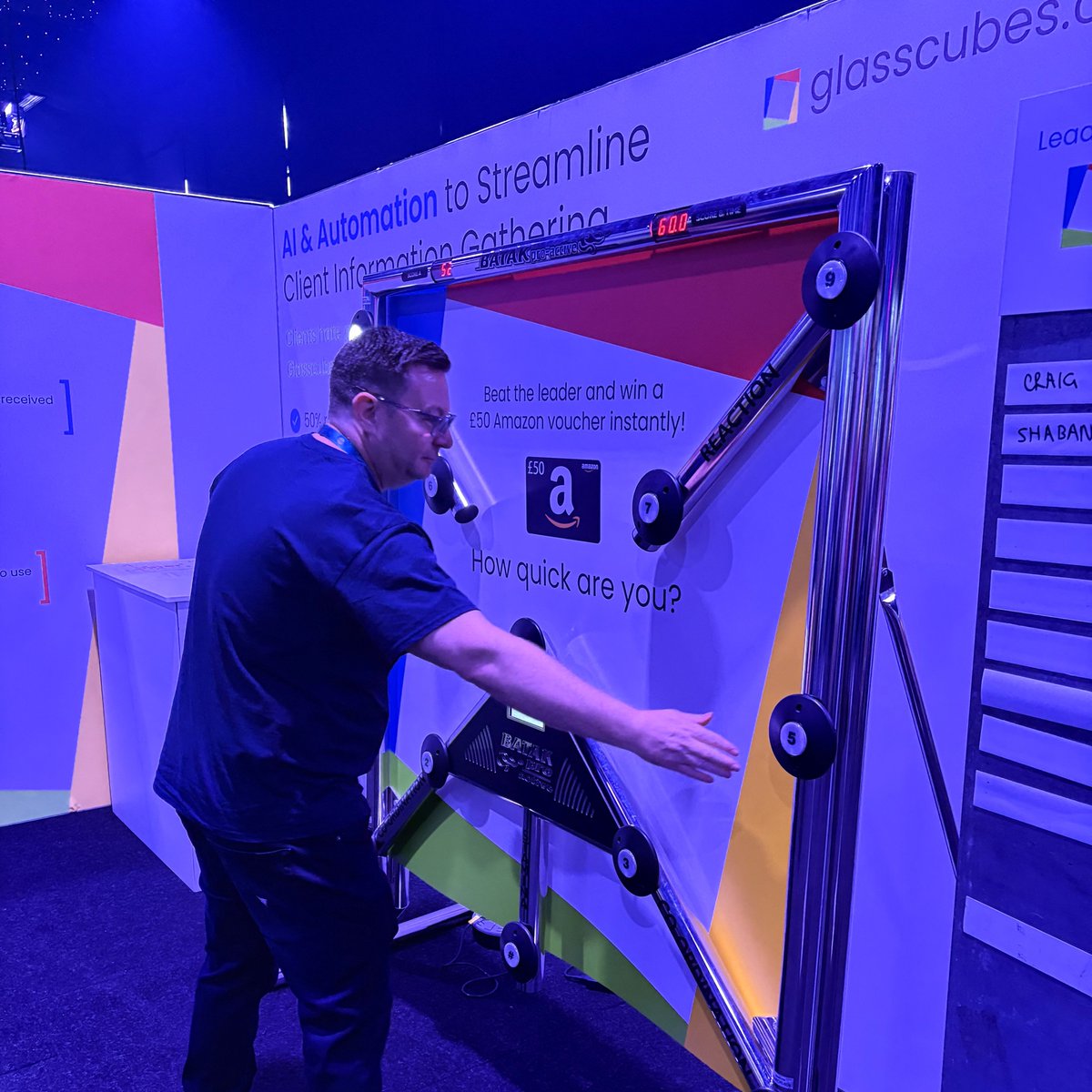 Glasscubes (@glasscubes) on Twitter photo We’re back for a second day at the <a href="/DigitalAccShow/">Digital Accountancy Show</a> 2025. If you didn’t catch us yesterday, pop over to stand E12 and say hello. Our speed testing Batak game is back for another day, with a £50 Amazon voucher prize for each high score!
#DAS25 #Accounting We’re back for a second day at the <a href="/DigitalAccShow/">Digital Accountancy Show</a> 2025. If you didn’t catch us yesterday, pop over to stand E12 and say hello. Our speed testing Batak game is back for another day, with a £50 Amazon voucher prize for each high score!
#DAS25 #Accounting
