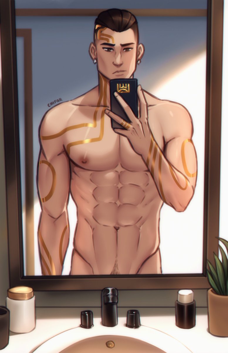 Chifar111's tweet image. Умылся с утра 💦

#Chamber #ValorantArt