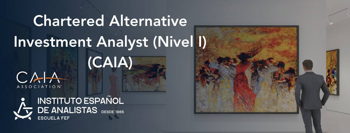 💯 La certificación líder en #InversionesAlternativas

👉🏽 El próximo 21 de abril dará comienzo el curso preparatorio para el #CAIA, en un formato #streaming adaptado a todas las rutinas

🚨 Última oportunidad de matricularte: escuelafef.es/product/caia-c…