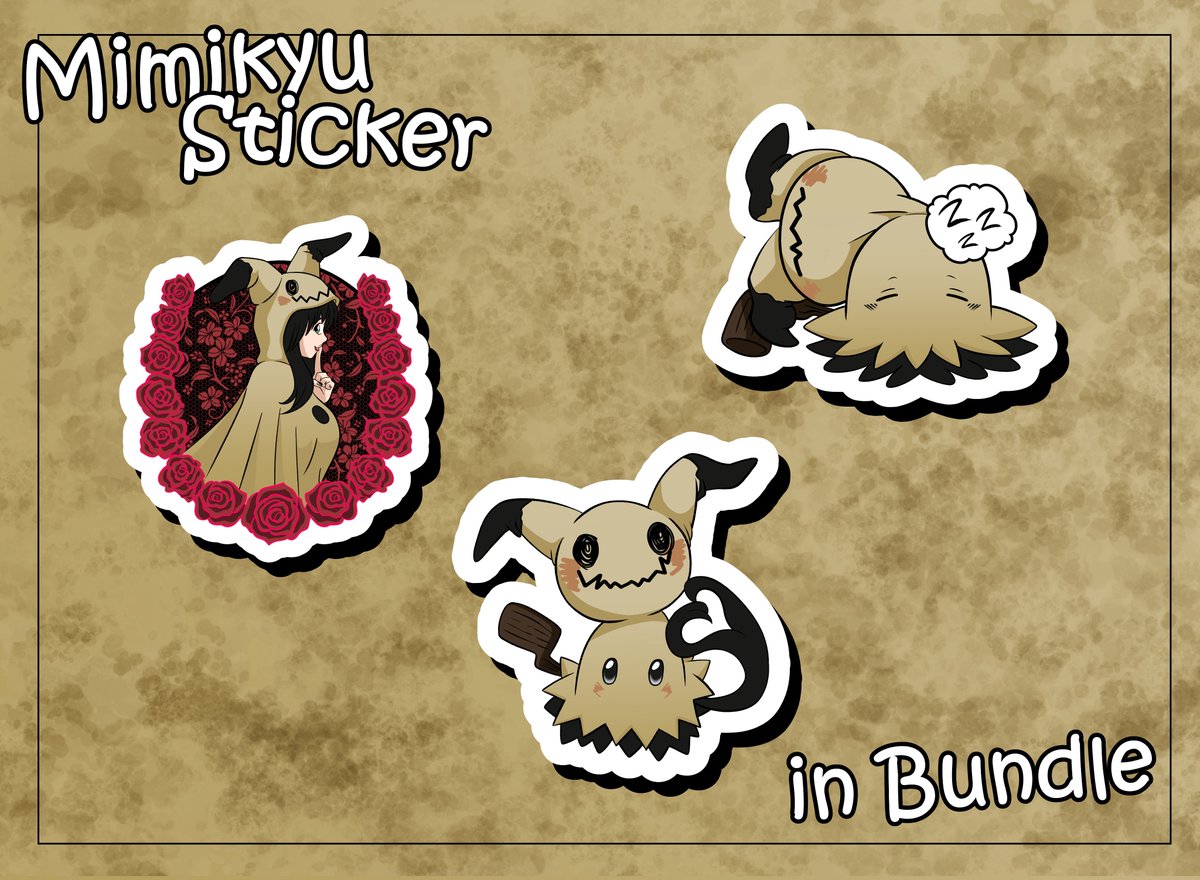 In 18 Tagen ist Ostern. Sucht ihr noch ein nettes Geschenk? Auf meinem Etsy-Shop findet ihr niedliche Pokemon-Sticker, Hai-Sticker und KeyChains von mir selbst gezeichnet. Schaut doch gerne vorbei und vielleicht findet ihr was Tolles ^^

etsy.com/shop/mariahrub…