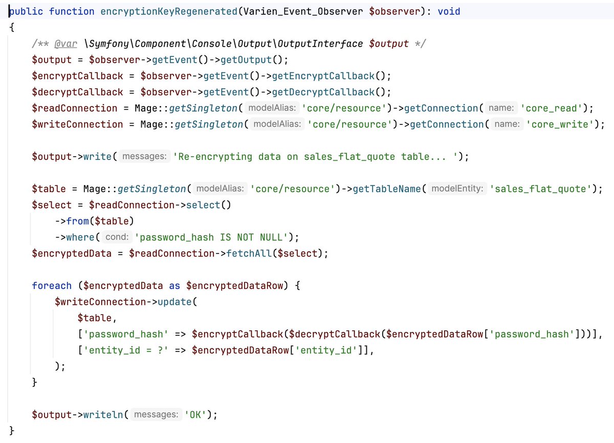 fballiano's tweet image. #Maho: bye #Mcrypt, welcome #Sodium!
Rewrote entire #encryption system, support for CLI key regeneration, recrypting of core data, migration from M1 #blowfish keys, easy recryptors creation for custom business logic.

mahocommerce.com

#ecommerce #php #opensource #magento