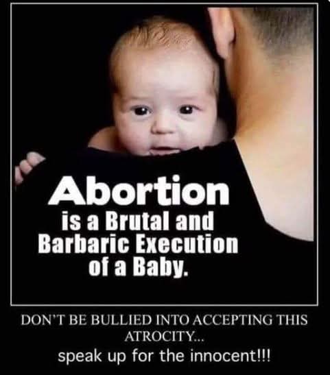 janninereid1's tweet photo. Abortion IS NOT healthcare! 🤬 https://t.co/AGqtIZFc9H