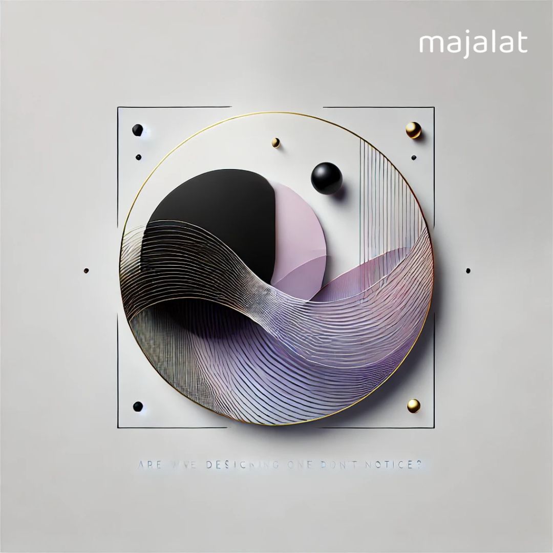 majalat_'s tweet image. A great interface is one you don’t notice. 
Are we designing for simplicity and flow?
#IntuitiveUX #DesignThatDisappears