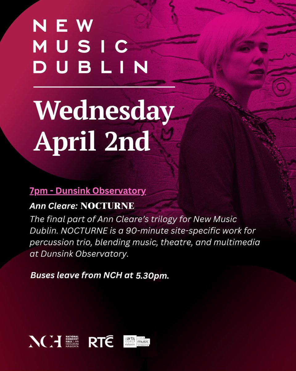 Important reminders for everyone joining us at Dunsink Observatory this evening:

• All parking spaces at the observatory are now fully booked.
•If you’re taking the bus, please arrive at 5:30PM sharp.
• Please wrap up warm! It can get quite chilly up there.

See you there!❤️