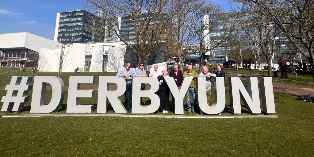 Derby Uni Alumni (@derbyunialumni) on Twitter photo We were delighted to welcome back our 1981 Earth and Life Studies alumni!
The day was filled with fond memories as they reminisced about their student days.
If you'd like to organise a reunion, contact us: alumni@derby.ac.uk
#Alumni #DerbyGrad #Reunion We were delighted to welcome back our 1981 Earth and Life Studies alumni!
The day was filled with fond memories as they reminisced about their student days.
If you'd like to organise a reunion, contact us: alumni@derby.ac.uk
#Alumni #DerbyGrad #Reunion