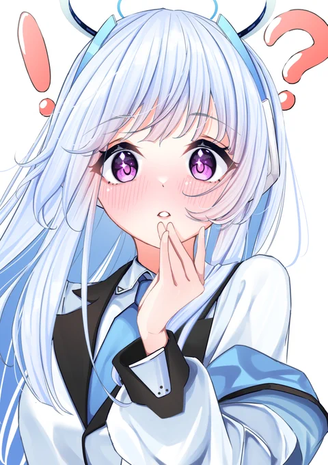 不意打ち#ブルアカ #生塩ノア 