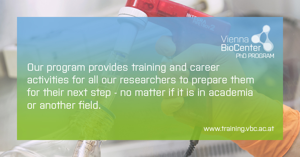 We provide comprehensive training &amp; career advice for our people. We have 25+ fully-funded positions in this call for talented MSc students.  Start your application by 11 April
training.vbc.ac.at/phd-programme/…
<a href="/IMPvienna/">IMP</a> <a href="/MaxPerutzLabs/">Max Perutz Labs Vienna</a> <a href="/univienna/">Universität Wien</a> <a href="/MedUni_Wien/">MedUni Wien</a>