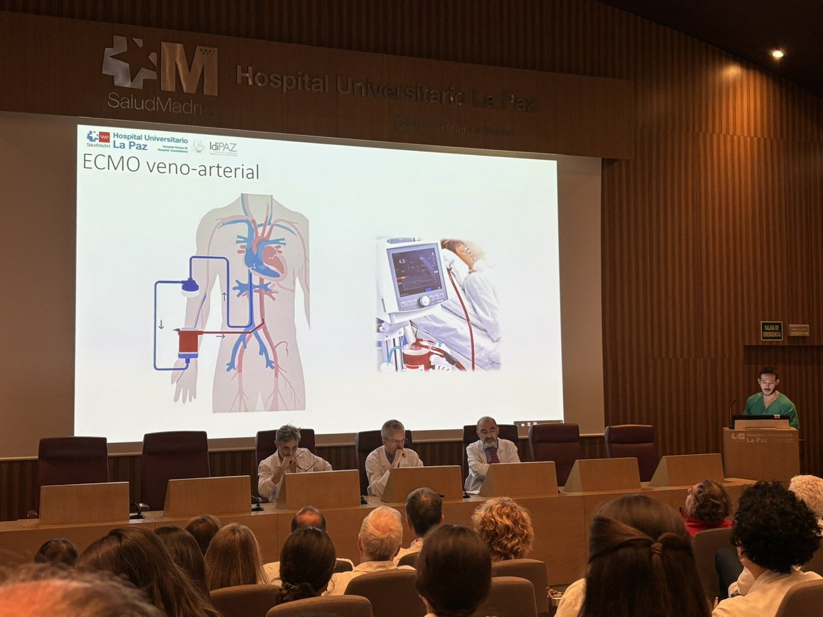 Cardiología La Paz (@cardiohulp) on Twitter photo Presentaciones por parte de la Unidad de Cuidados Agudos Cardiológicos sobre ECMO <a href="/emilio__arbas/">Emilio Arbas Redondo</a> y <a href="/Hemodin_LaPaz/">Hemodinamica_LaPaz</a> sobre los detalles técnicos de la trombectomía mecánica percutánea <a href="/Dr_DanielTebar/">Daniel Tébar</a> Presentaciones por parte de la Unidad de Cuidados Agudos Cardiológicos sobre ECMO <a href="/emilio__arbas/">Emilio Arbas Redondo</a> y <a href="/Hemodin_LaPaz/">Hemodinamica_LaPaz</a> sobre los detalles técnicos de la trombectomía mecánica percutánea <a href="/Dr_DanielTebar/">Daniel Tébar</a>