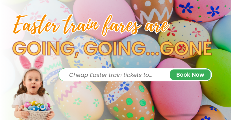 TrainSplit's tweet photo. Easter’s almost here! 🚂 Don’t let those train fares sneak up on you! 🐣 Why pay full price when you can split your tickets and keep your wallet happy? Time’s running out—act fast before those prices hop away!
https://t.co/KAYFtHkMAQ
#EasterTravel #TrainFares #SplitTickets