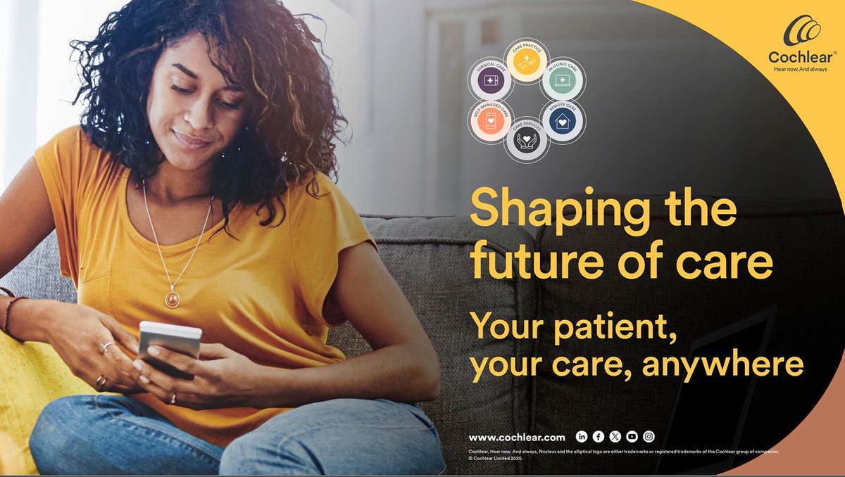 We’re shaping the #futureofCare, and we want to hear from you. Visit our stand at <a href="/BCIG_UK/">BCIG</a> to explore our Connected Care Solutions and how we can work together to make a difference. #healthcareInnovation #cochlear #bcig