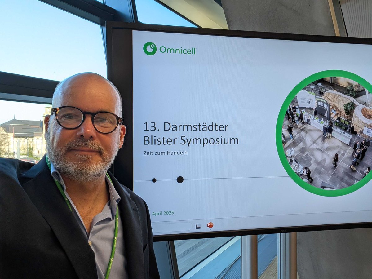 ☝🏻 Heute geht es um die Zukunft der #Apotheke – und RED ist mittendrin!

Auf dem 13. Darmstädter Blister Symposium spricht unser Geschäftsführer Jochen Brüggemann über zwei zentrale Fragen der Branche:

▶️  Wie können E-Rezepte ganz einfach vom Heim in die Apotheke übertragen