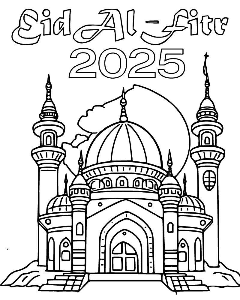 ColoringO's tweet image. We've added a bunch of exciting coloring pages. Make those pages shine with your colorful strokes!
Eid Coloring Page coloringonly.com/holidays/eid-c…