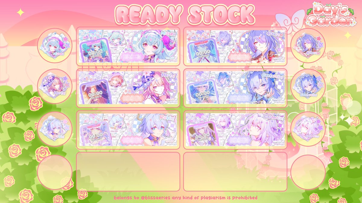 blissaeries's tweet image. GIVEAWAY ALERT ‼️
RT and join please? Terimakasih 💗

Hai, karena ada kakak cantik yang sudah jajanin RS ini, saya ada 6 free layout yang bisa kalian claim di DM saya jam 19.00 WIB! 🙌🏻

TNC ada dibawah ya, bisa di cek. Terimakasih banyak! 
#zonauang #zonaBA