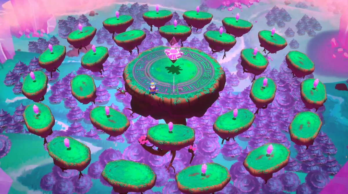 Since we play as a mage, we'll be using magic, but what kind? Crystal Magic. We'll collect magical shards to make our wizard stronger and able to cast even crazier spells.
#indiegame #wishlistwednesday #game