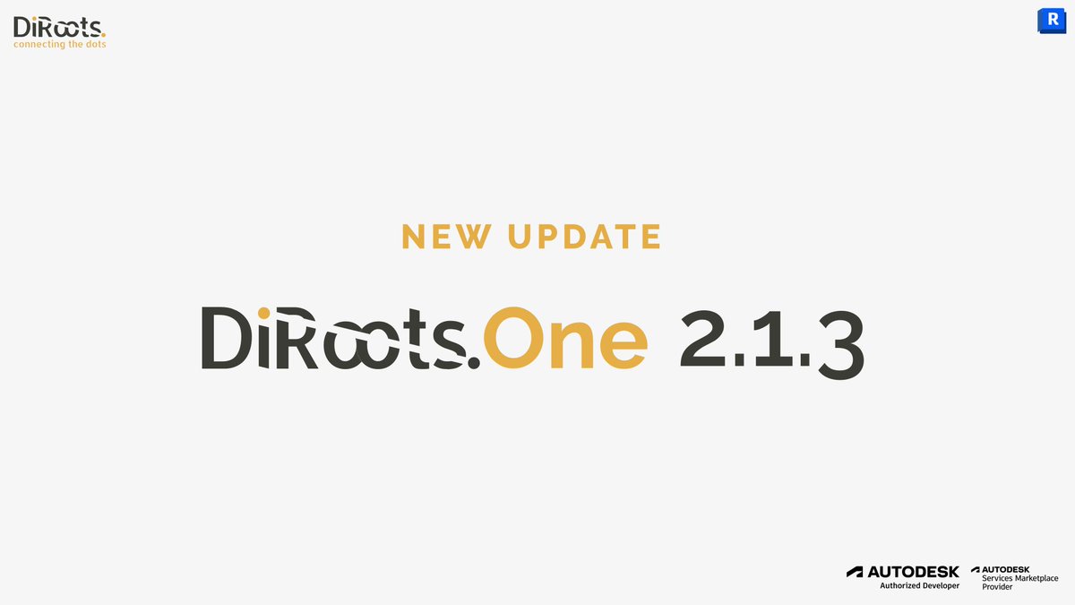 📢 #DiRootsOne New Update

👇 Download link and full changelog
diroots.com/revit-plugins/…

🏆 Do you want to go Premium?
diroots.com/revit-plugins/…

#DiRoots #BIM #AEC #AECindustry #Autodesk #Revit