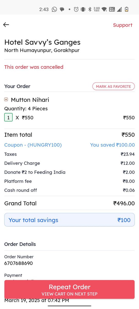 Knowif281's tweet photo. Sorry for late reply. These are the order details https://t.co/eZk5VIL2jQ