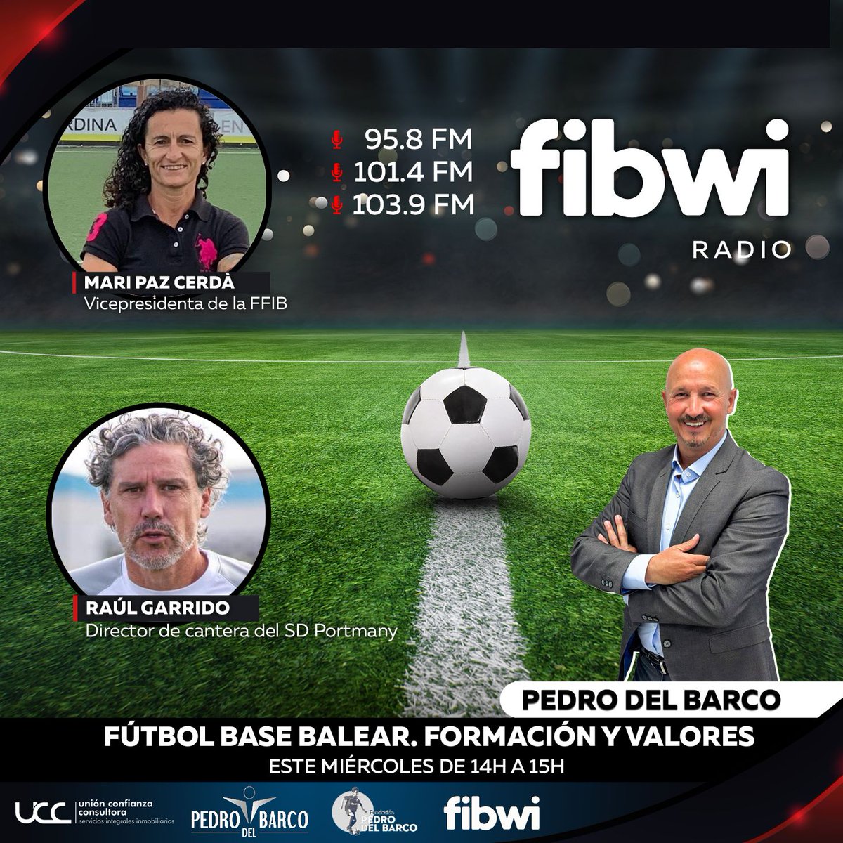 Fibwi Radio Deportes (@fibwiradio) on Twitter photo A las 13:30 hrs, llega la "Zona ROCA" en <a href="/fibwiradio/">Fibwi Radio Deportes</a>. Analizaremos al Mallorca con el 'gran capitán', Chichi Soler. Actualidad del <a href="/PalmaFutsal/">Illes Balears Palma Futsal</a> y <a href="/palmerbasket/">Palmer Basket Mallorca Palma</a>.Tendremos 'Formación y valores' con <a href="/fpedrodelbarco/">Fun. Pedro del Barco</a>. Estarán con nosotros <a href="/raulgarrido88/">Raúl Garrido</a> y Mari Paz Cerdá <a href="/FFIB_oficial/">FFIB</a>. A las 13:30 hrs, llega la "Zona ROCA" en <a href="/fibwiradio/">Fibwi Radio Deportes</a>. Analizaremos al Mallorca con el 'gran capitán', Chichi Soler. Actualidad del <a href="/PalmaFutsal/">Illes Balears Palma Futsal</a> y <a href="/palmerbasket/">Palmer Basket Mallorca Palma</a>.Tendremos 'Formación y valores' con <a href="/fpedrodelbarco/">Fun. Pedro del Barco</a>. Estarán con nosotros <a href="/raulgarrido88/">Raúl Garrido</a> y Mari Paz Cerdá <a href="/FFIB_oficial/">FFIB</a>.