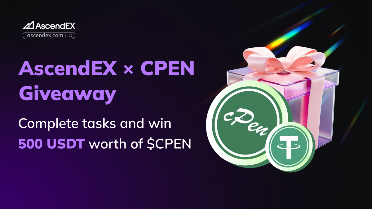 AscendEX_'s tweet image. 🔥 #CPEN x #AscendEX $500 $CPEN Giveaway 🚀

✨ How to Participate:
1️⃣ Follow @cPenCoreTeam and @AscendEX_
2️⃣ Tag 3 friends, like, and retweet this post with the hashtags #AscendEX &amp;amp; #CPEN
3️⃣ Fill out the form: forms.gle/1uee2158ynBMPs…

🗓 Event Duration: 04/02/2025 - 04/09/2025…