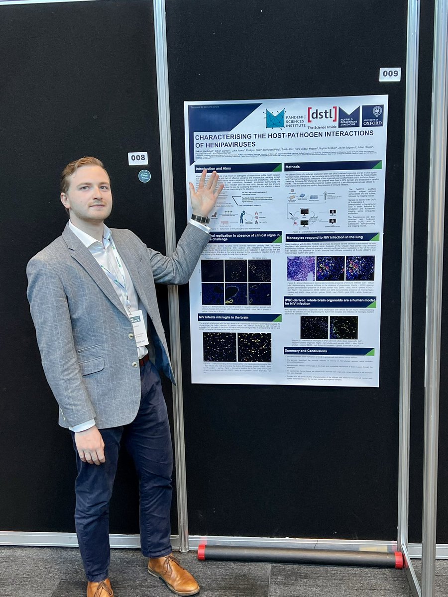 JakubHantabal's tweet image. Excited to share some of my research work on #Nipah virus at the #Microbio25 conference. Presenting in the poster session at 13:45-14:45 at position B009 in the Virus forum.
@Carroll_Lab_Ox @PSIOxford