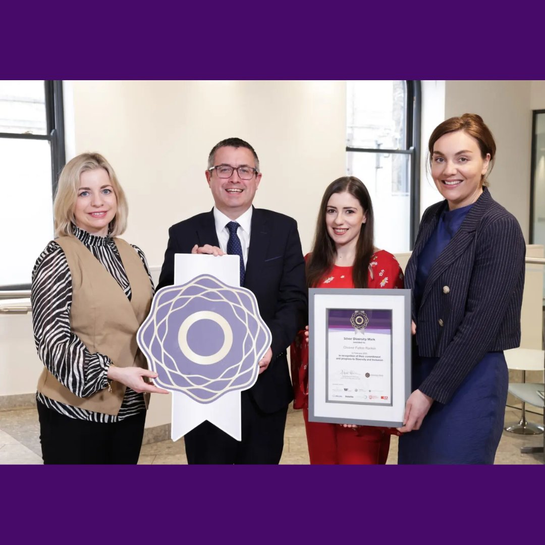 Diversity Mark is proud to announce that Cleaver Fulton Rankin Solicitors has achieved Silver Diversity Mark Accreditation! Read more about CFR's achievement here➡️bit.ly/4hXNxI7 📞Book a call to know how we can support your organisation with EDI➡️bit.ly/4e7zdMh