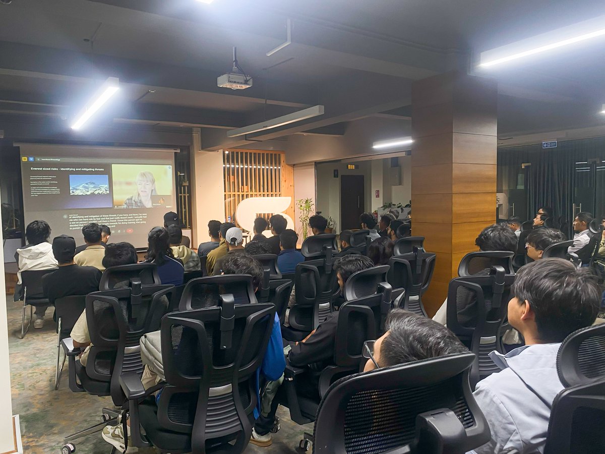 gdgkathmandu's tweet image. 🙏 A Huge Thank You to SecurityPal! 🏢💙
We extend our heartfelt gratitude to SecurityPal for hosting the 6th GDG Kathmandu Monthly Meetup at their amazing venue! 🙌
#GDGKTM #TechCommunity #GoogleDeveloper #Networking #GrowWithGDG
