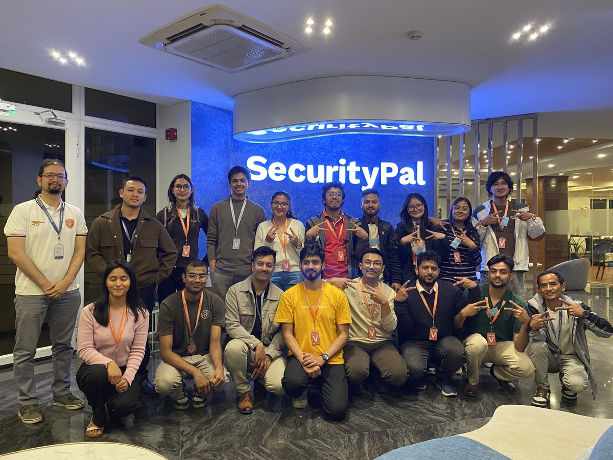 gdgkathmandu's tweet image. 🙏 A Huge Thank You to SecurityPal! 🏢💙
We extend our heartfelt gratitude to SecurityPal for hosting the 6th GDG Kathmandu Monthly Meetup at their amazing venue! 🙌
#GDGKTM #TechCommunity #GoogleDeveloper #Networking #GrowWithGDG
