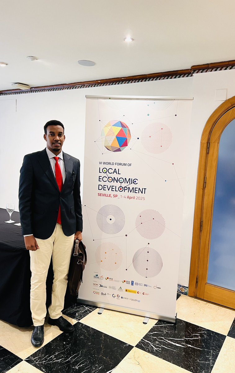 HusseinidowAli's tweet image. Greetings from Seville, Spain 🇪🇸 at the World Forum on Local Economic Development!
Today’s focus: The triple transition—advancing #DecentWork, #LocalEconomicDevelopment & #SocialJustice. A crucial conversation on shaping inclusive and sustainable economies. #WFLED2025