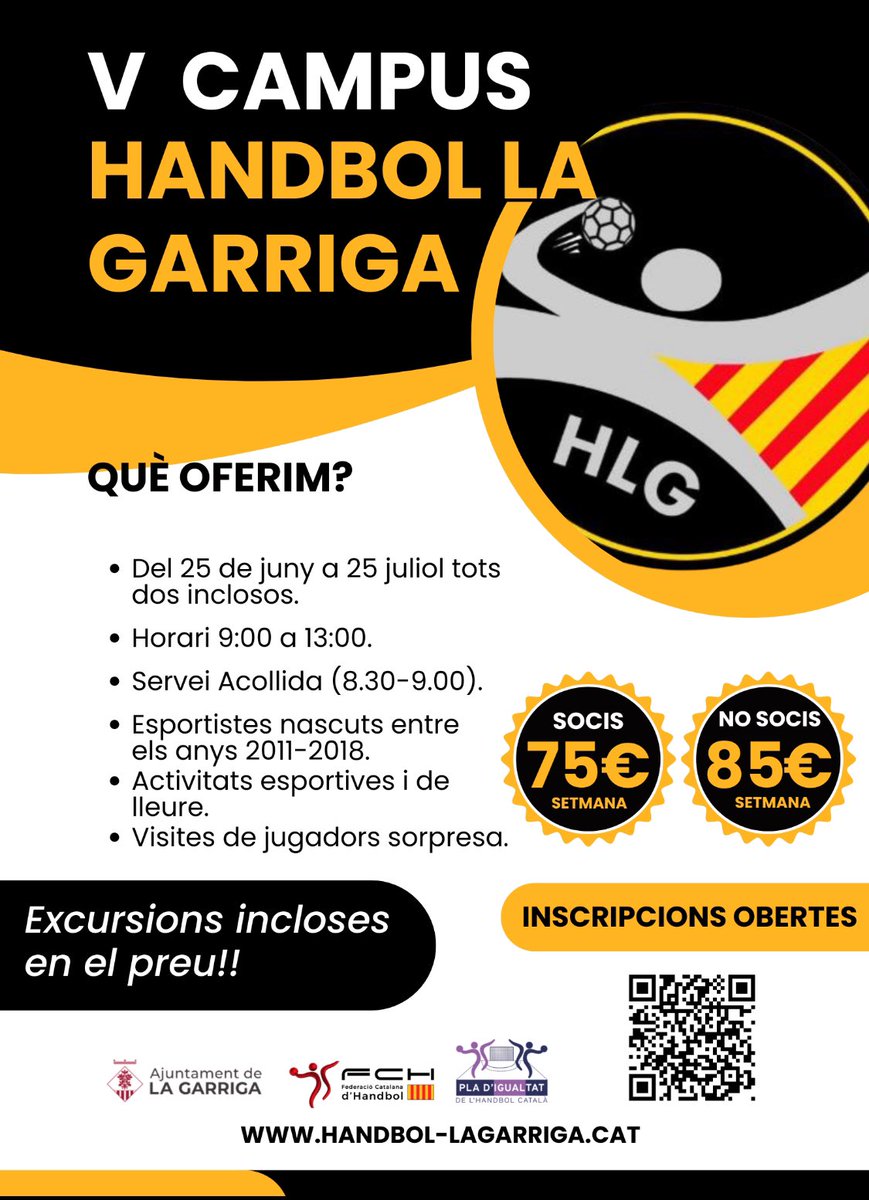 Ja estan obertes les inscripcions al nostre Campus!