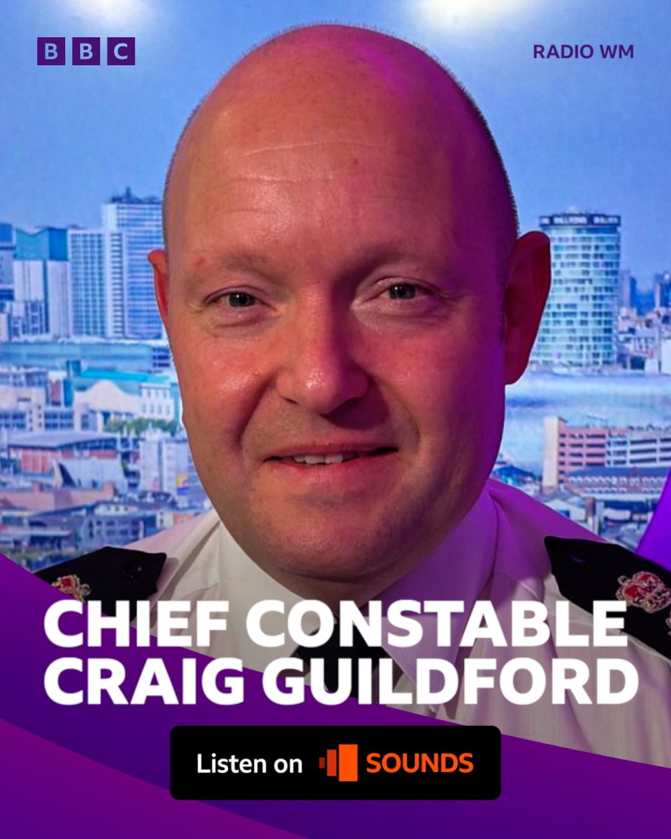 BBC Birmingham & Black Country (@bbcwm) on Twitter photo 📲 Today on the Hot Seat 📻
The Chief Constable of West Midlands Police.
What would you like to ask Craig Guildford?
Call <a href="/stanchers/">Kathryn Stanczyszyn</a> 08081 00 99 56
Listen on BBC Sounds now - bbc.in/4chERuT 📲 Today on the Hot Seat 📻
The Chief Constable of West Midlands Police.
What would you like to ask Craig Guildford?
Call <a href="/stanchers/">Kathryn Stanczyszyn</a> 08081 00 99 56
Listen on BBC Sounds now - bbc.in/4chERuT