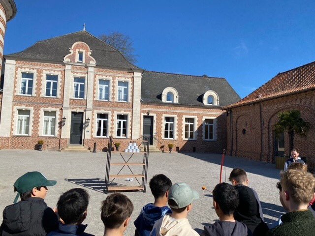 UCSModLangs's tweet image. Last night the boys settled into our accommodation with some football, badminton and pétanque.