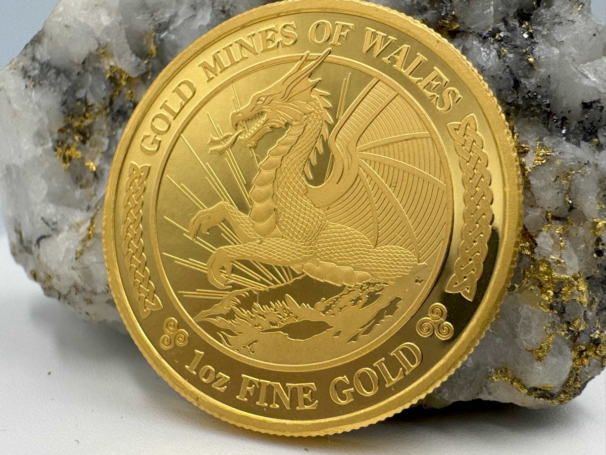 The auction of the first of our stunning, limited edition Tyn-y-Cornel 1oz gold coins closes tomorrow, Thursday, at 5pm.  The current highest bid is £16k.  

Happy bidding!

To register for the auction and join in with the conversation go to: albamineralresources.com/activity-updat…

#goldauction