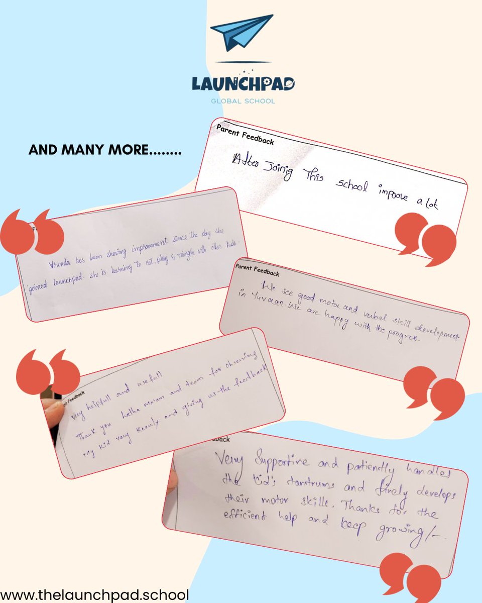 launchpad_sch's tweet image. The Heart of LaunchPad ❤️

📢 Looking for a school that feels like home?
Admissions Open! Give your child a wholesome learning experience at LaunchPad.

📞 Call 8143675416 to enroll today!