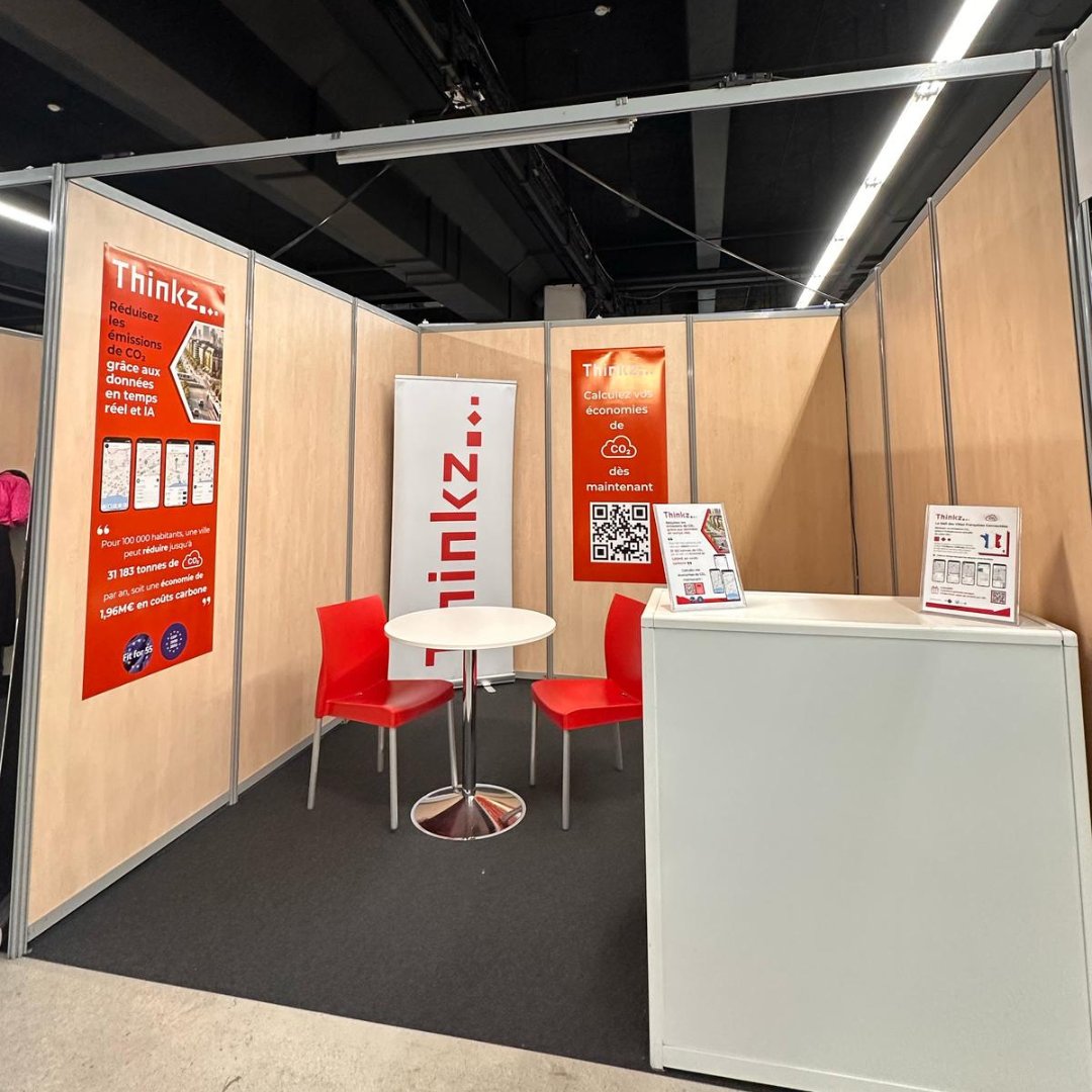 ThinkzIoT's tweet image. 🌍 @ThinkzIoT  est au salon @InnopolisExpo
2025 ! 📷 Retrouvez-nous au stand 432 BIS pour découvrir comment votre ville peut réduire ses émissions de CO₂ en temps réel grâce à IA et à la donnée en temps réel. 
#CO2 #VilleIntelligente #EV #Micromobilite #durable #Parking #CO₂