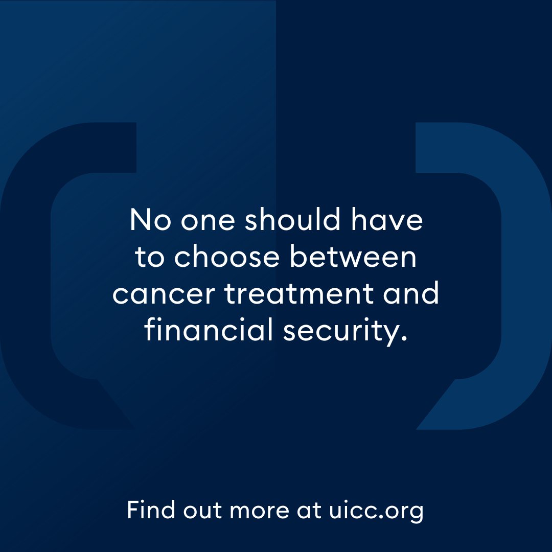 Universal health coverage must include cancer care. No one should face financial hardship because of a diagnosis. It’s time to prioritise essential cancer services for all.
