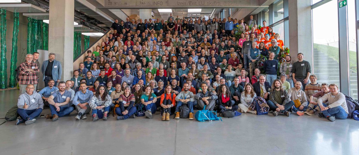 Participants od the 23rd conference of the <a href="/EBCC/">E.B.C.squared</a> at the University of Latvia <a href="/universitatelv/">Latvijas Universitāte</a> yesterday, April 1, 2025 in Riga. Thank you Ivo Dinsbergs <a href="/orkaans/">Ivo Dinsbergs</a> for the photo!