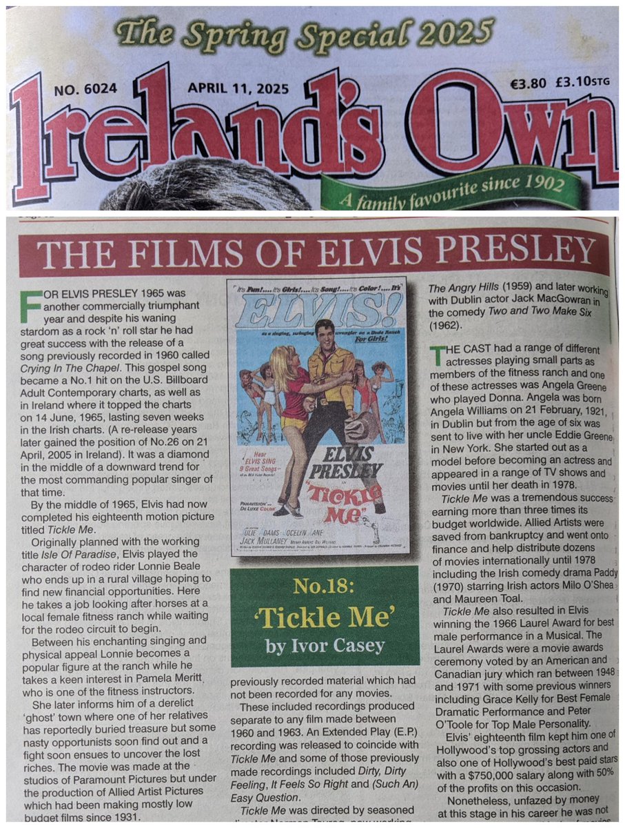 Elvis and Ireland tweet media